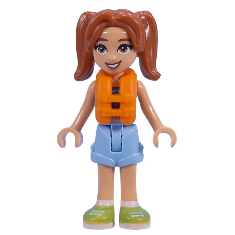 Candi - Dark Turquoise Top, Bright Light Blue… — minifigurine LEGO | Brick Broker