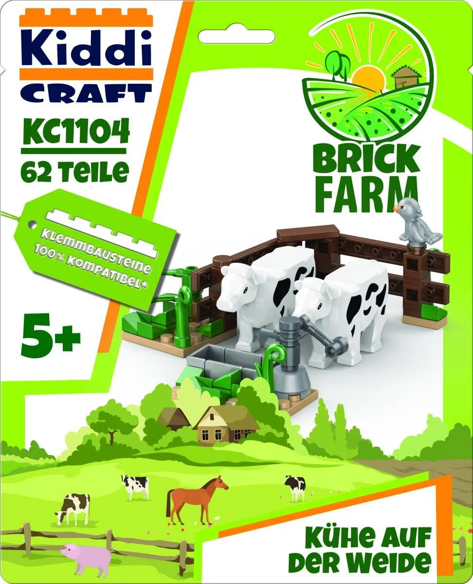 Kiddicraft Vaches dans le pâturage (KID-KC1104) - prix | Brick Broker