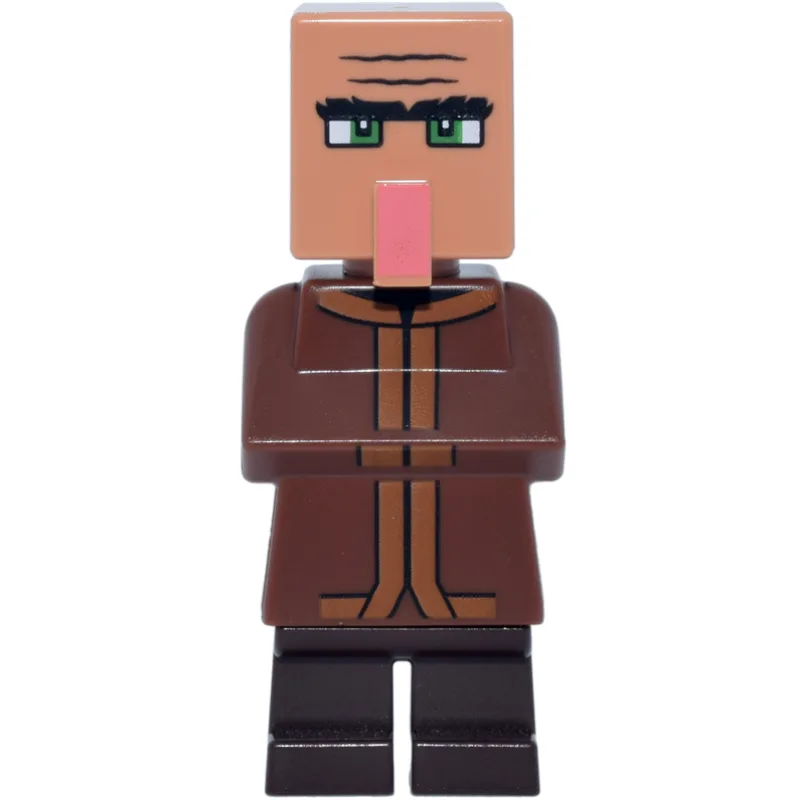Villager, Reddish Brown, Coral Nose — dans quels sets LEGO ? (fig-016087) | Brick Broker