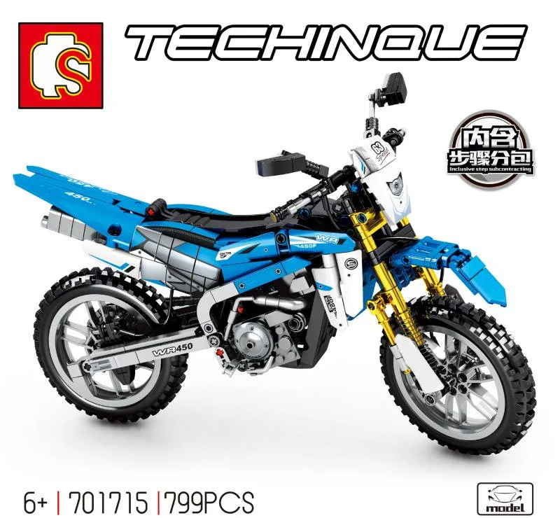 Sembo Moto Technic bleue (SEM-701715) - prix | Brick Broker