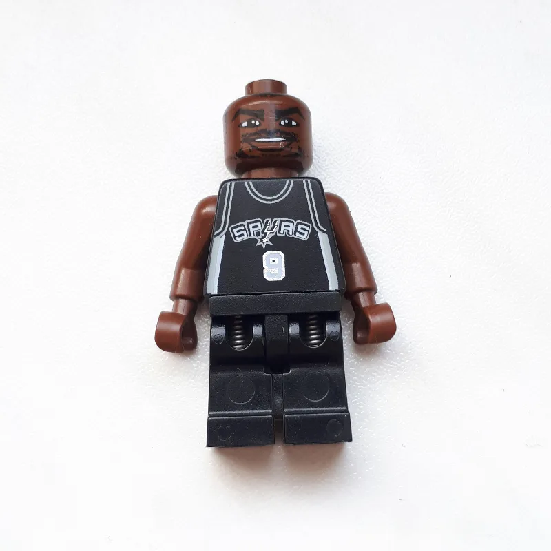 Tony Parker, San Antonio Spurs #9 — dans quels sets LEGO ? (fig-000495) | Brick Broker