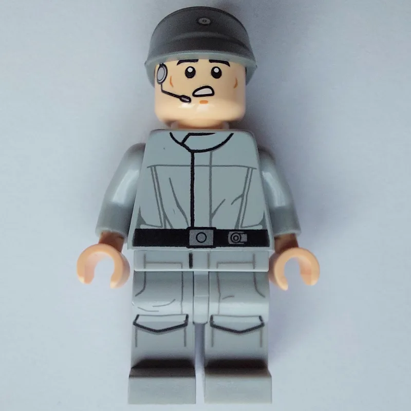 Imperial Crew, Light Bluish Gray Uniform, Dar… — minifigurine LEGO | Brick Broker