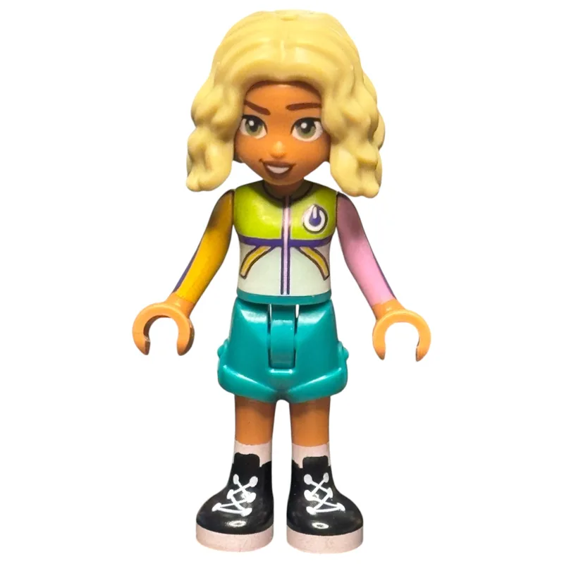 Nova, Lime Jacket, Dark Turquoise Shorts — minifigurine LEGO | Brick Broker