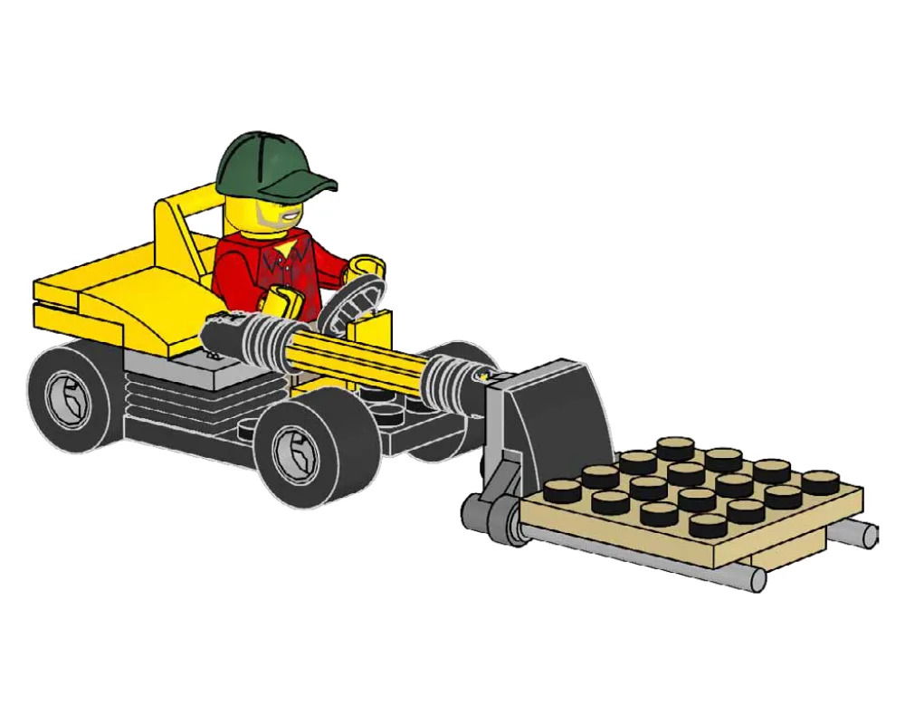 LEGO 952212 Chariot élévateur - prix et où acheter | Brick Broker