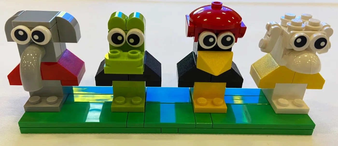 Personnages hommage LEGO Fabuland (FABULAND-1) - prix | Brick Broker