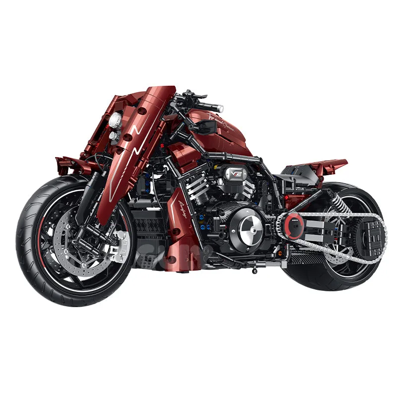 JIESTAR Moto Power Cruiser Technic 1:5 GULY 60541 (JS-60541) - prix | Brick Broker