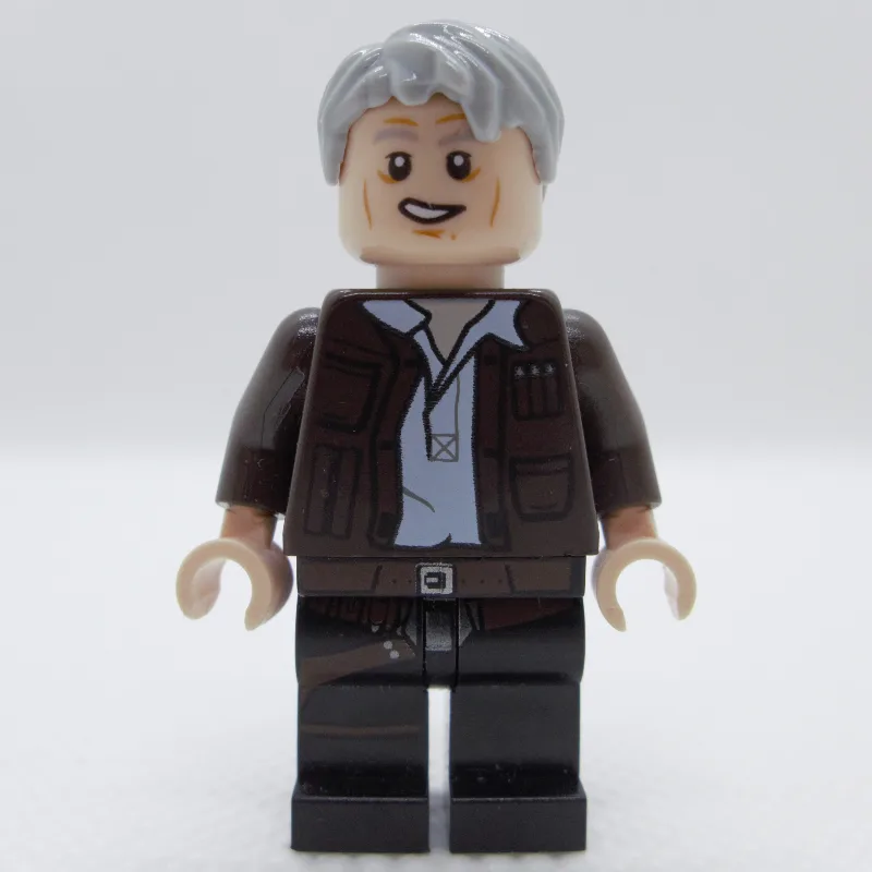 Han Solo, Old, Smile — dans quels sets LEGO ? (fig-002546) | Brick Broker