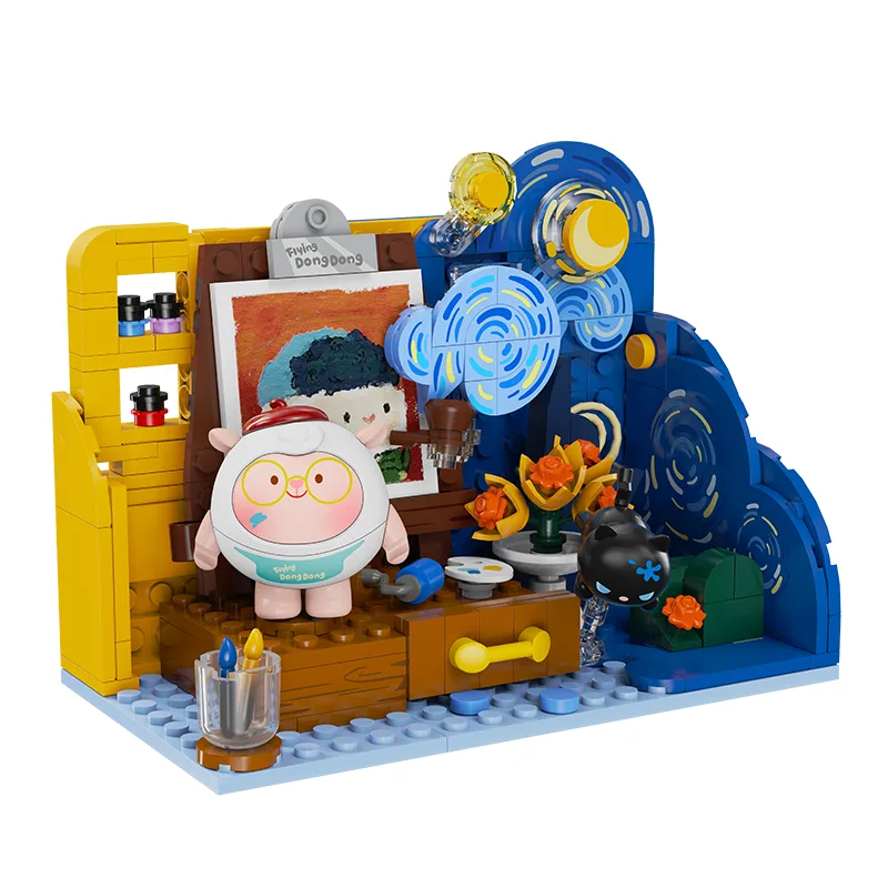 JIESTAR Ensemble de construction Zoin Moonlit Art Studio (JS-GT103) - prix | Brick Broker
