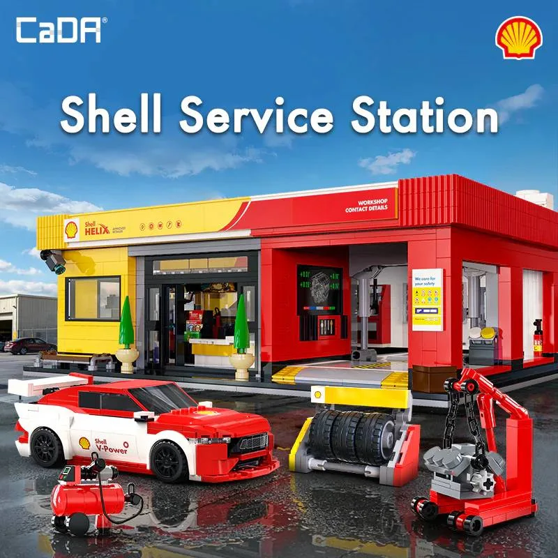 CaDA Station-service Shell™ (C66025W) - prix | Brick Broker