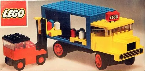 LEGO 381 Camion et Chariot Élévateur - prix | Brick Broker