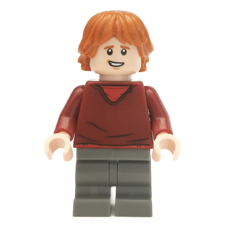 Ron Weasley, Dark Red Sweater, Medium Legs — minifigurine LEGO | Brick Broker