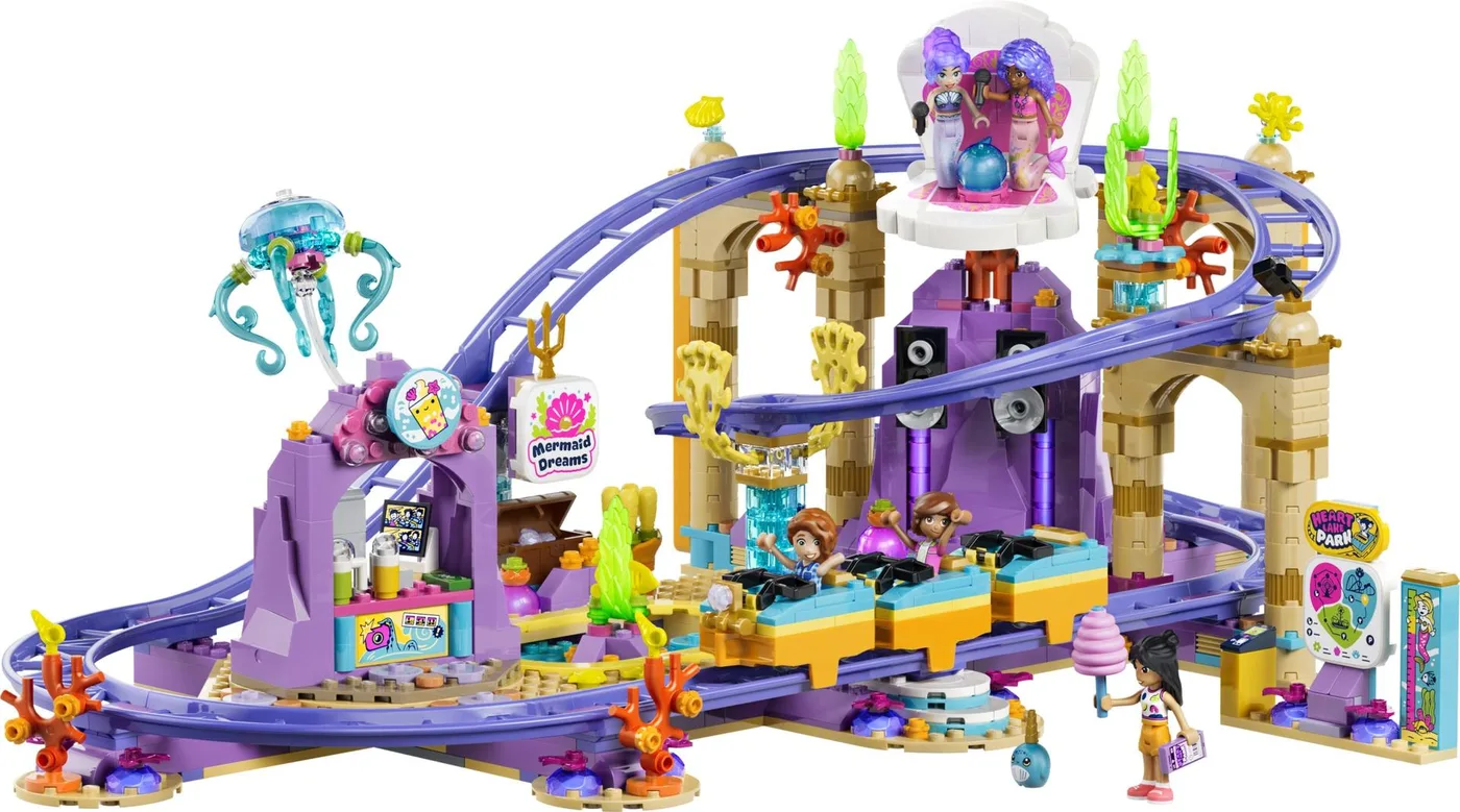 LEGO 42703 Manège de montagnes russes de sirène - prix | Brick Broker