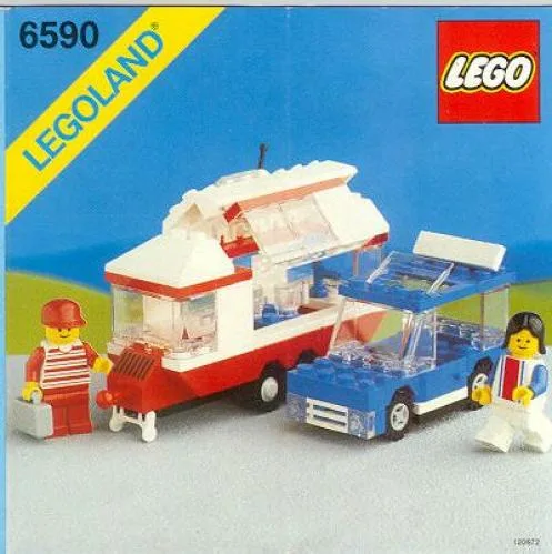 LEGO 6590 Camping-car de vacances - prix | Brick Broker