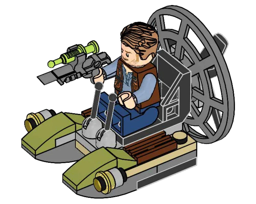 LEGO 122220 Owen avec bateau à air - prix | Brick Broker