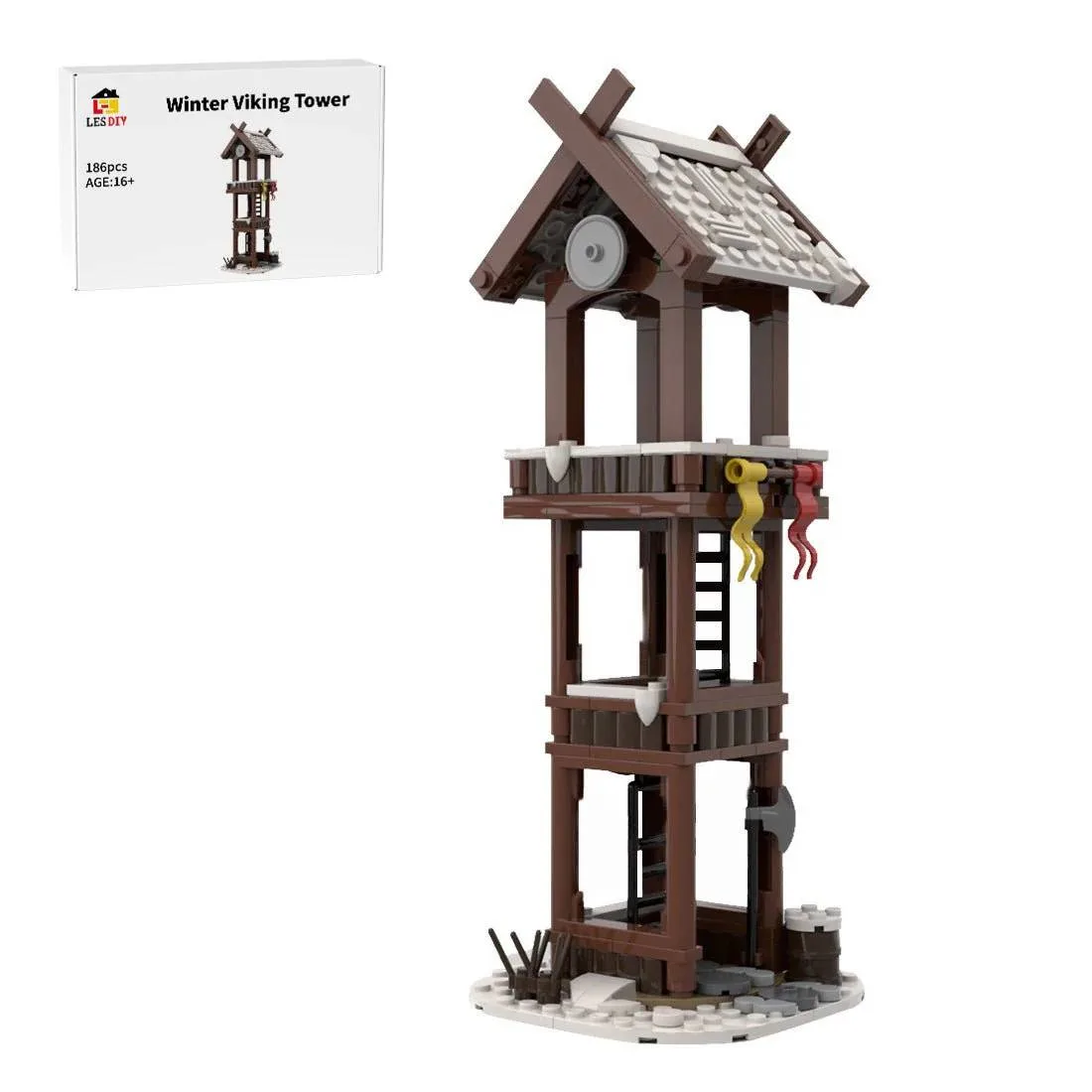 LesDiy Pièces de la tour du Viking d'hiver (LESDIY-3420171) - prix | Brick Broker