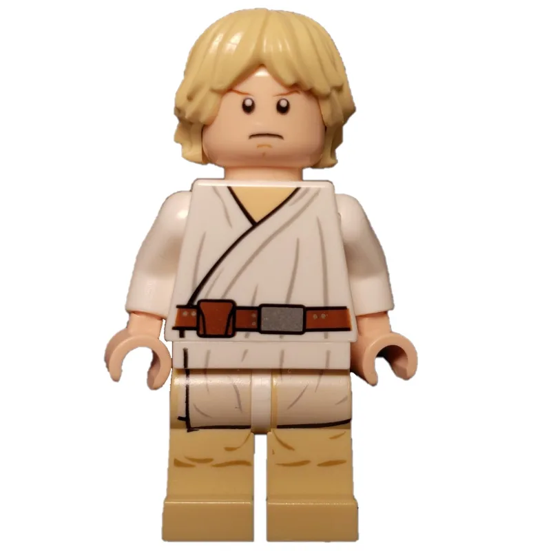 Luke Skywalker, White Robe, Tan Legs, Dual Si… — minifigurine LEGO | Brick Broker