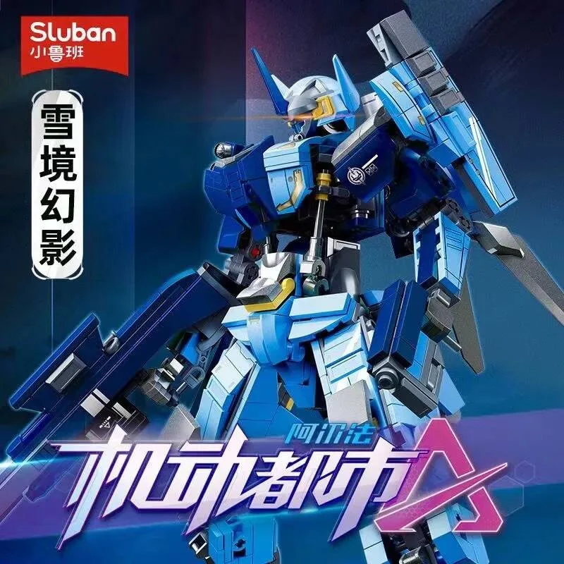 Sluban Super Mecha Champions Mirage de Neige (SLB-M38-B1185) - prix | Brick Broker