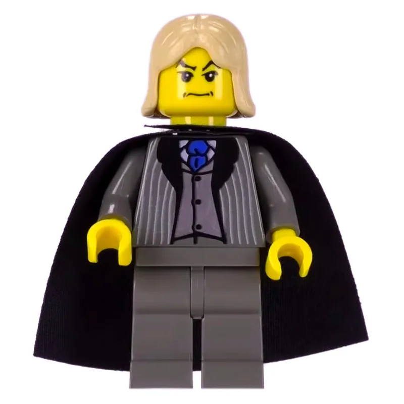 Lucius Malfoy, Yellow Skin, Dark Bluish Gray… — minifigurine LEGO | Brick Broker