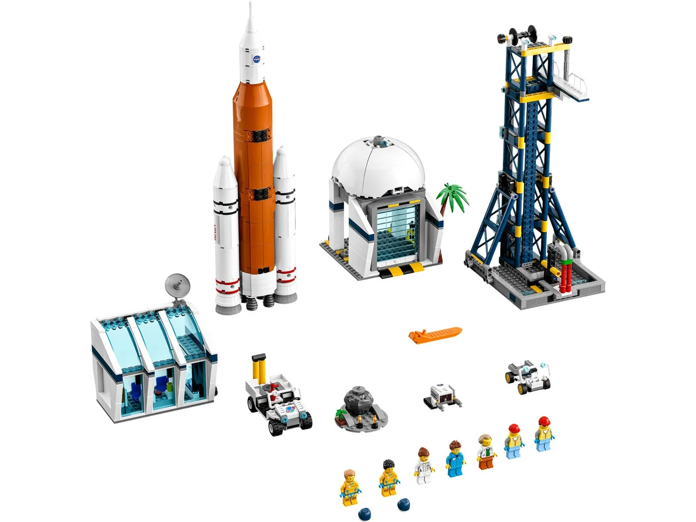 LEGO 60351 Centre de Lancement de Fusées - prix | Brick Broker