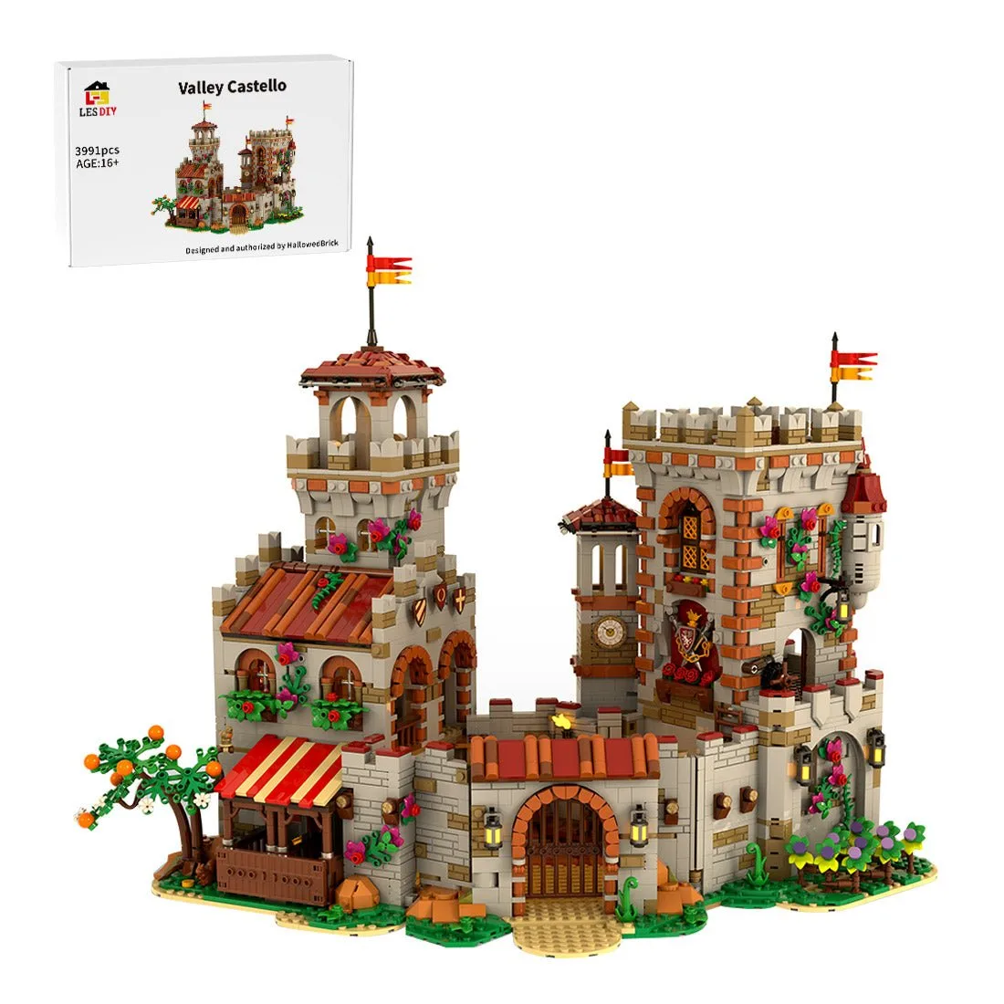 LesDiy Château médiéval de la vallée (LESDIY-3745302) - prix | Brick Broker