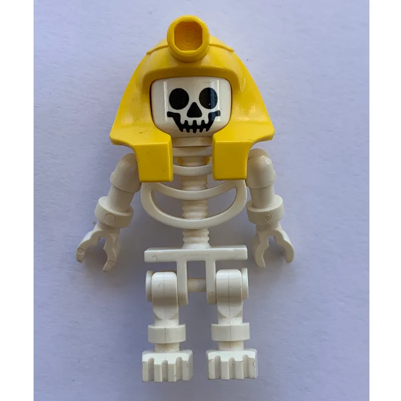 Skeleton, Standard Face, Mummy Headdress, Yel… — minifigurine LEGO | Brick Broker