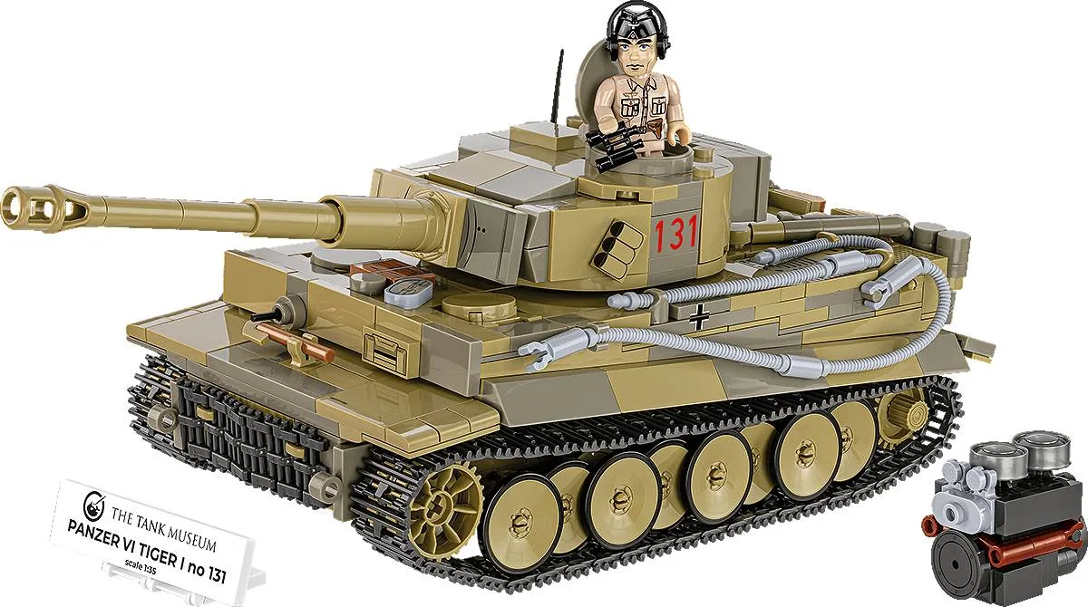COBI Panzer VI Tiger I n° 131 (COBI-3123) - prix | Brick Broker