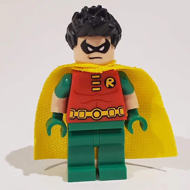 Robin with Green Short Sleeves and Legs — minifigurine LEGO | Brick Broker