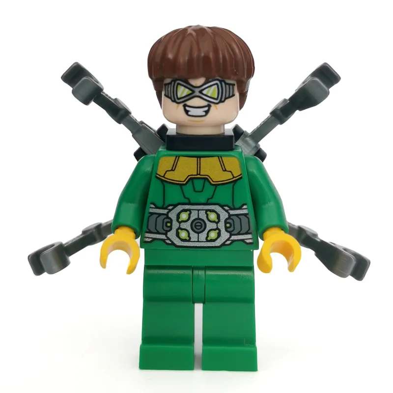 Dr. Octopus / Doc Ock in Green Outfit with Sm… — minifigurine LEGO | Brick Broker