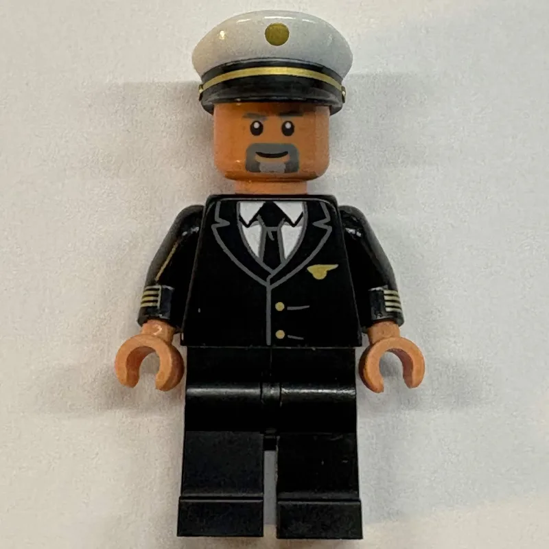 Pan Am Pilot, Black Uniform — dans quels sets LEGO ? (fig-017531) | Brick Broker