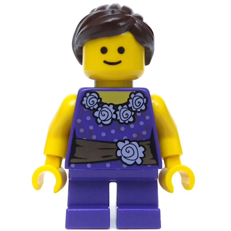 Kid, Dark Purple Torso, Dark Purple Legs, Dar… — minifigurine LEGO | Brick Broker