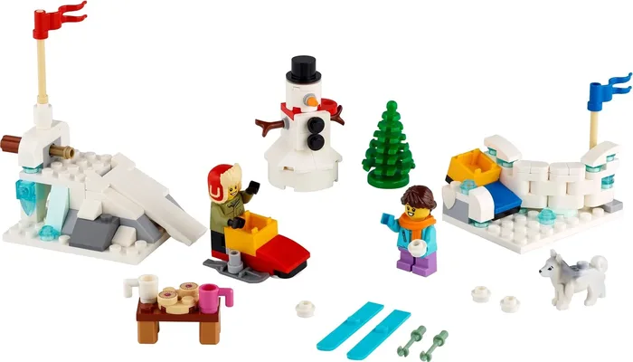 LEGO 40424 Bataille de Boules de Neige Hivernale - prix | Brick Broker