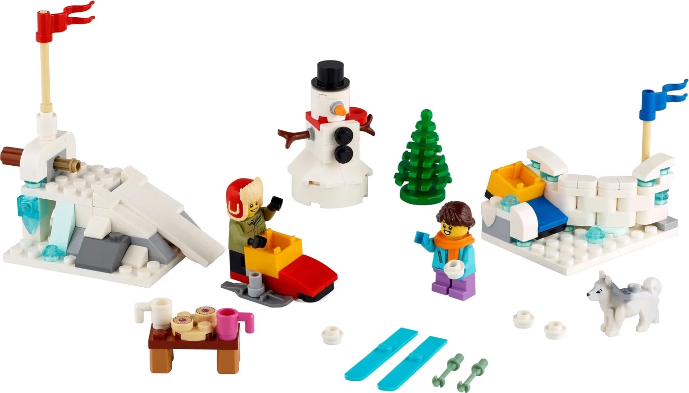 LEGO 40424 Bataille de Boules de Neige Hivernale - prix | Brick Broker