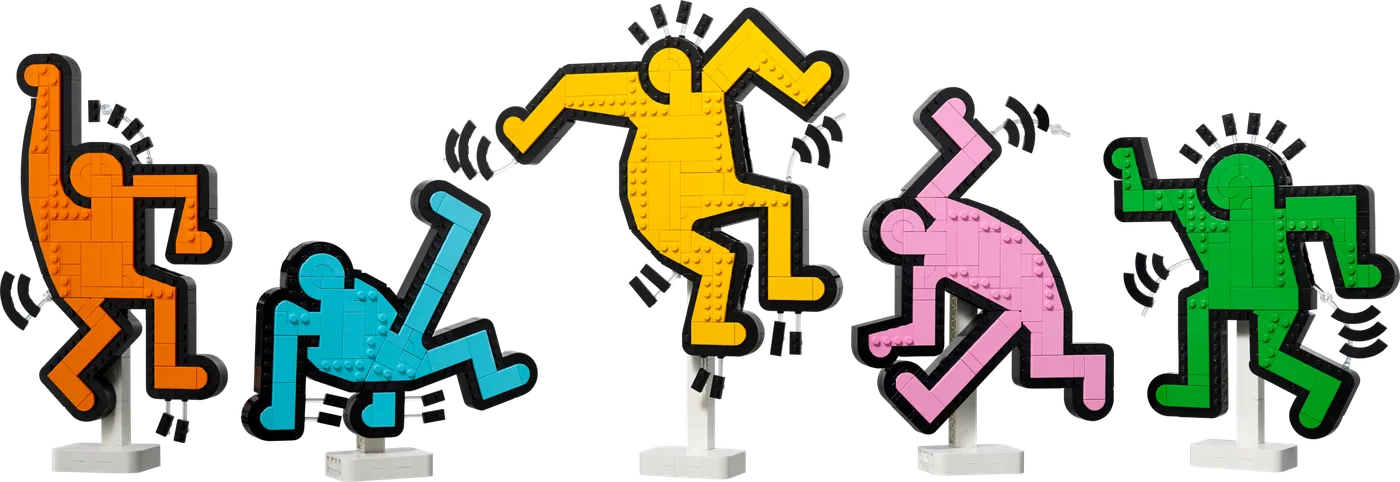 LEGO 31216 Keith Haring - Figures dansantes - prix | Brick Broker
