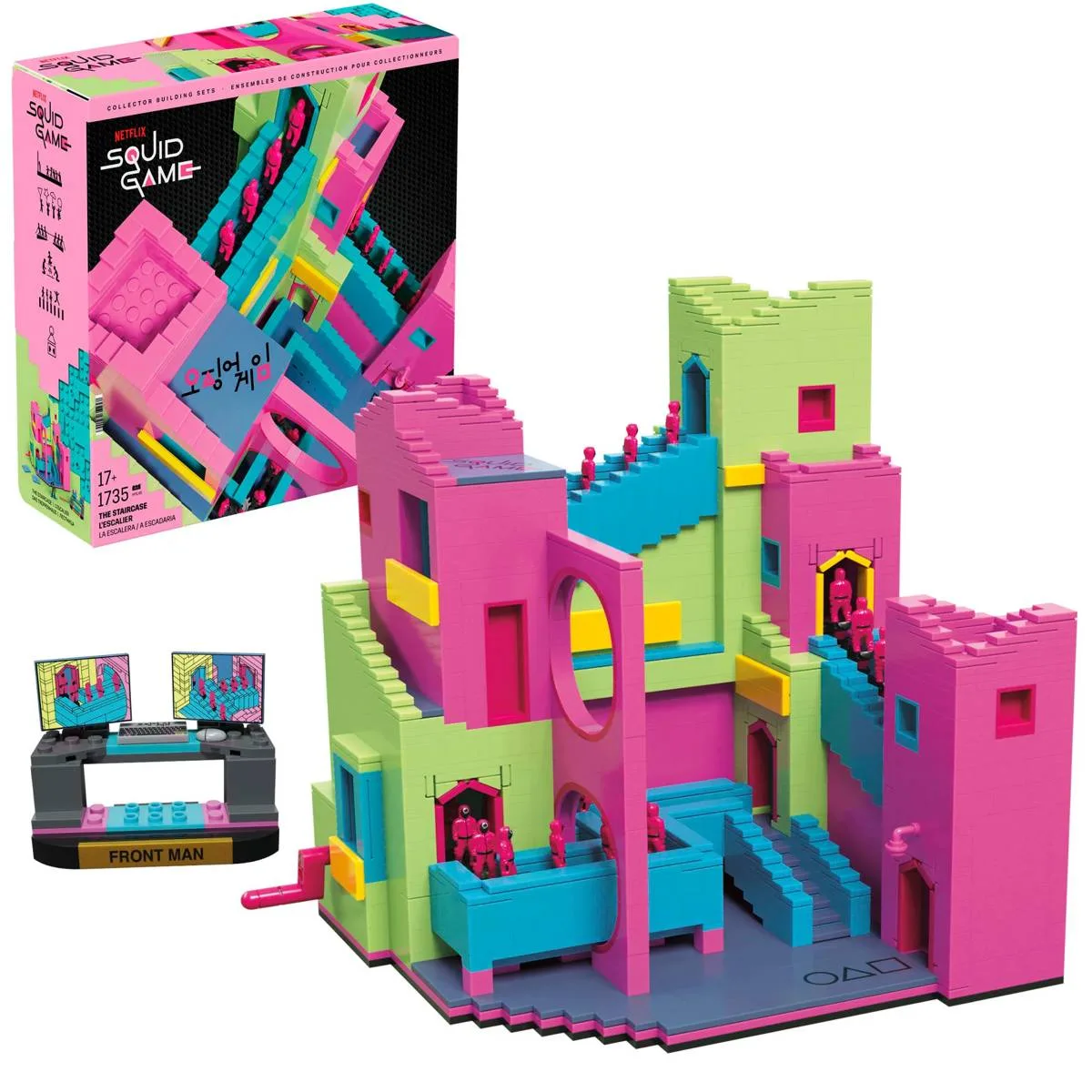 Mattel Jeu de construction Squid Game L'escalier (HYL45) - prix | Brick Broker