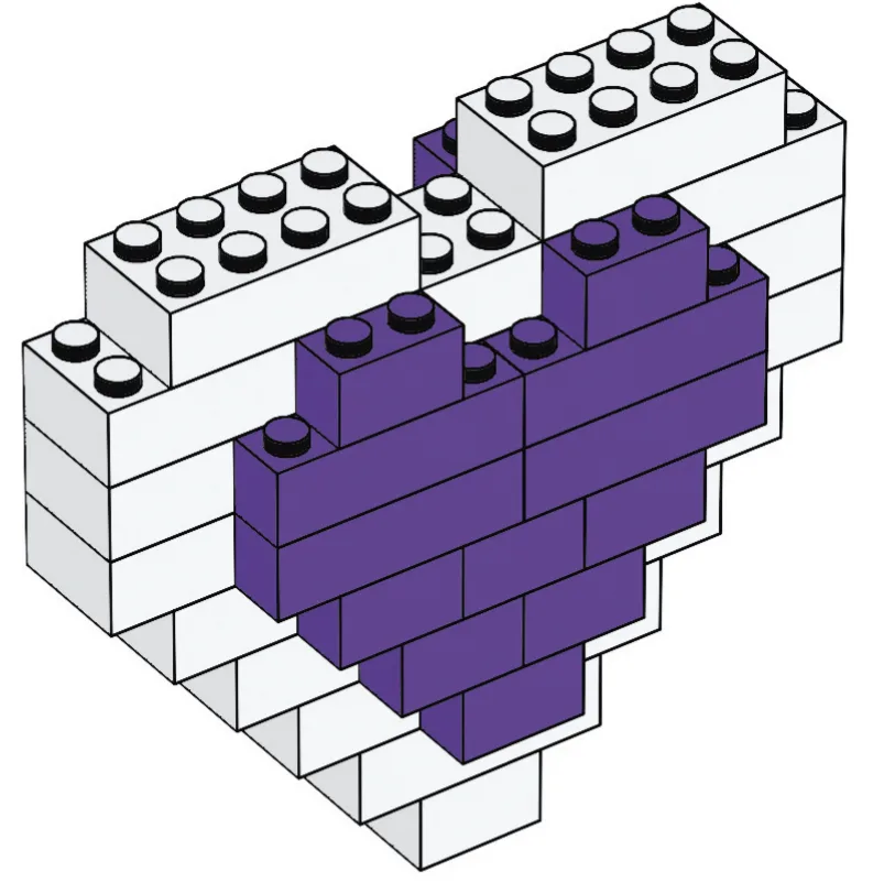 LEGO Cœur (HEART-1) - prix et où acheter | Brick Broker