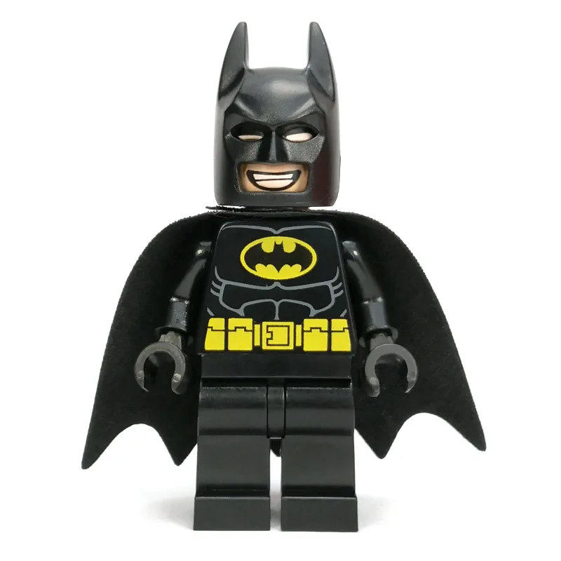 Batman, Black Suit, Black Cape and Cowl, Yell… — minifigurine LEGO | Brick Broker