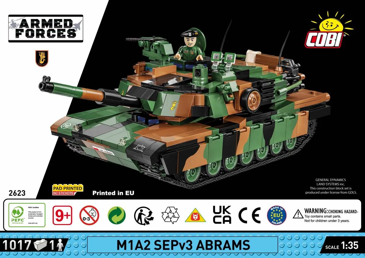 COBI M1A2 SEPv3 Abrams (COBI-2623) - prix | Brick Broker