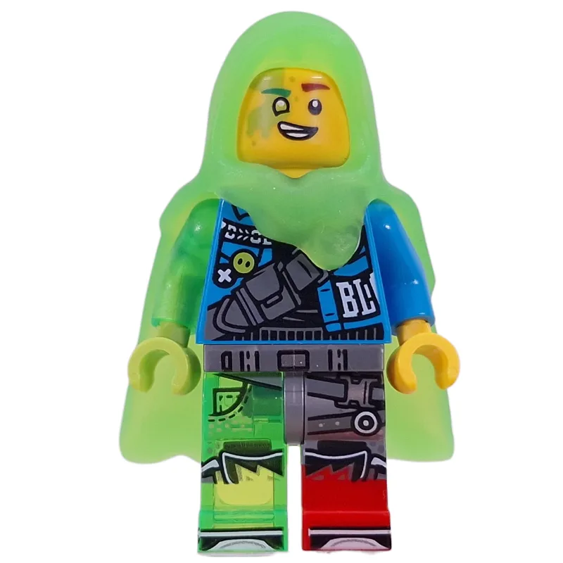 Mateo, Trans-Bright Green Cape — dans quels sets LEGO ? (fig-016364) | Brick Broker