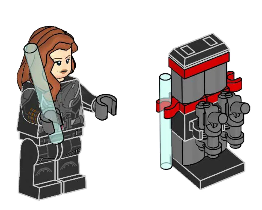 LEGO 242109 Veuve noire - prix et où acheter | Brick Broker