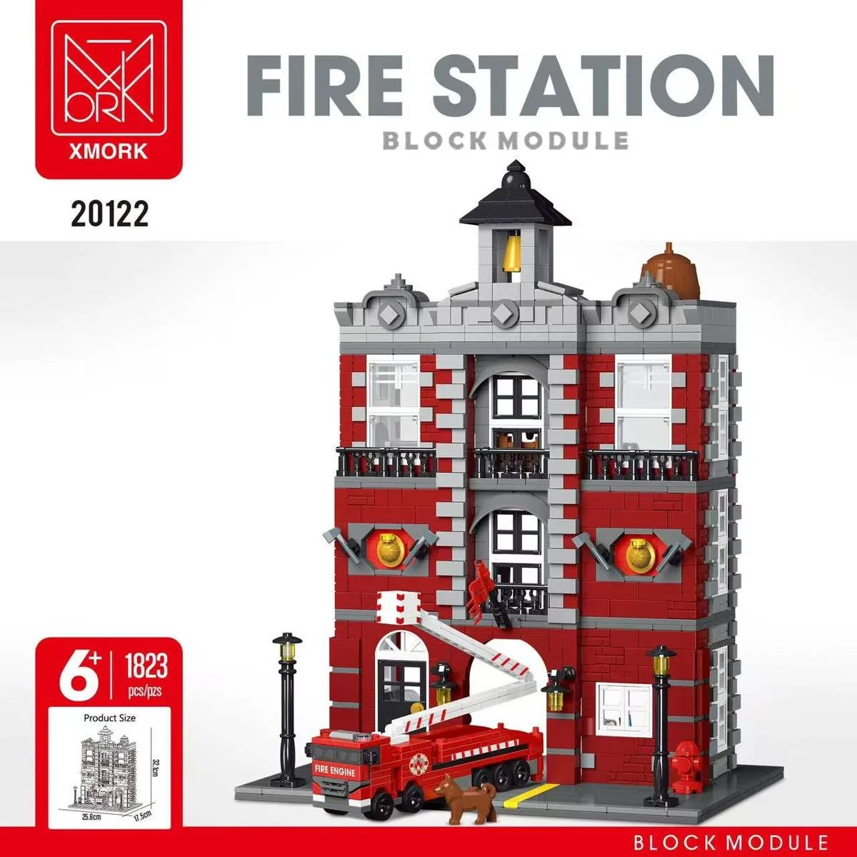 Mork Caserne de pompiers (MOR-020122) - prix | Brick Broker