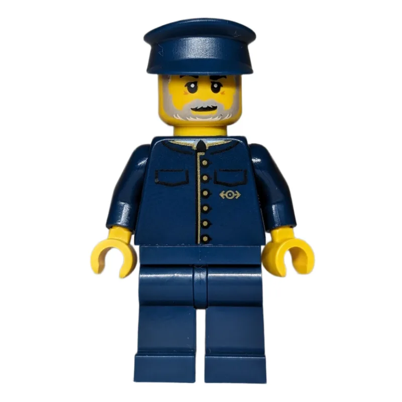 Conductor, Dark Blue Uniform — dans quels sets LEGO ? (fig-016536) | Brick Broker