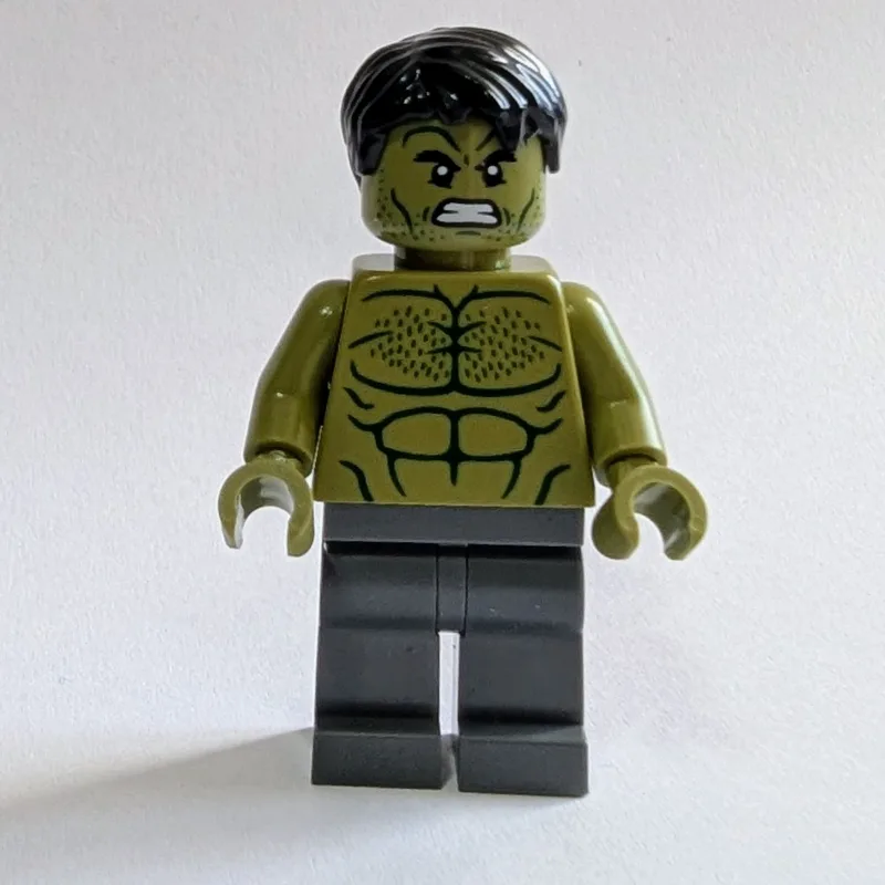 Hulk, Minifig, Dark Bluish Grey Legs — dans quels sets LEGO ? (fig-015967) | Brick Broker