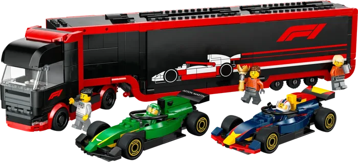 LEGO 60445 Camion F1 avec Voitures F1 RB20 et AMR24 - prix | Brick Broker
