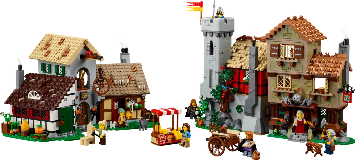 LEGO 10332 Place du village médiéval - prix | Brick Broker