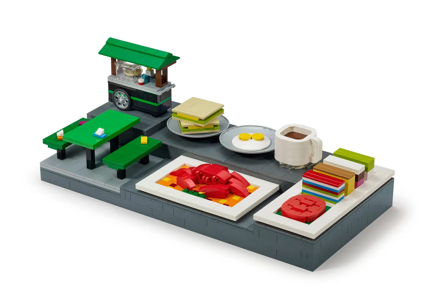 LEGO Base d'exposition : Singapour (COWS6-1) - prix | Brick Broker