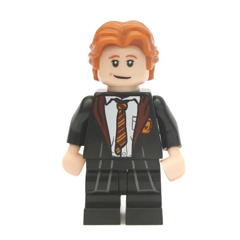 Ron Weasley, Open Gryffindor Robe with Crest… — minifigurine LEGO | Brick Broker