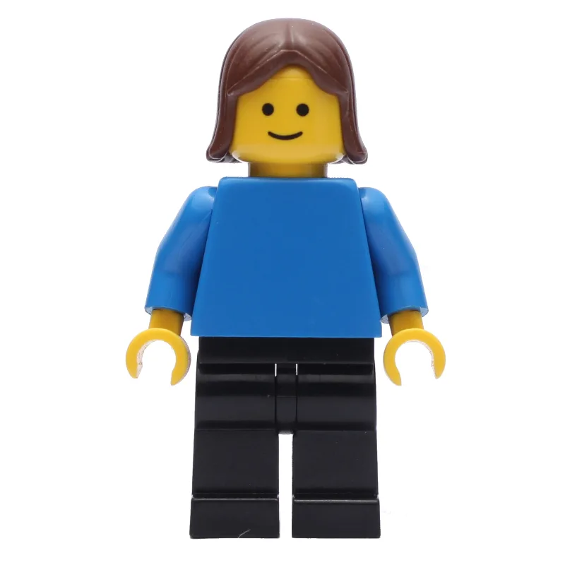 Woman - Blue Torso, Black Legs — dans quels sets LEGO ? (fig-001252) | Brick Broker