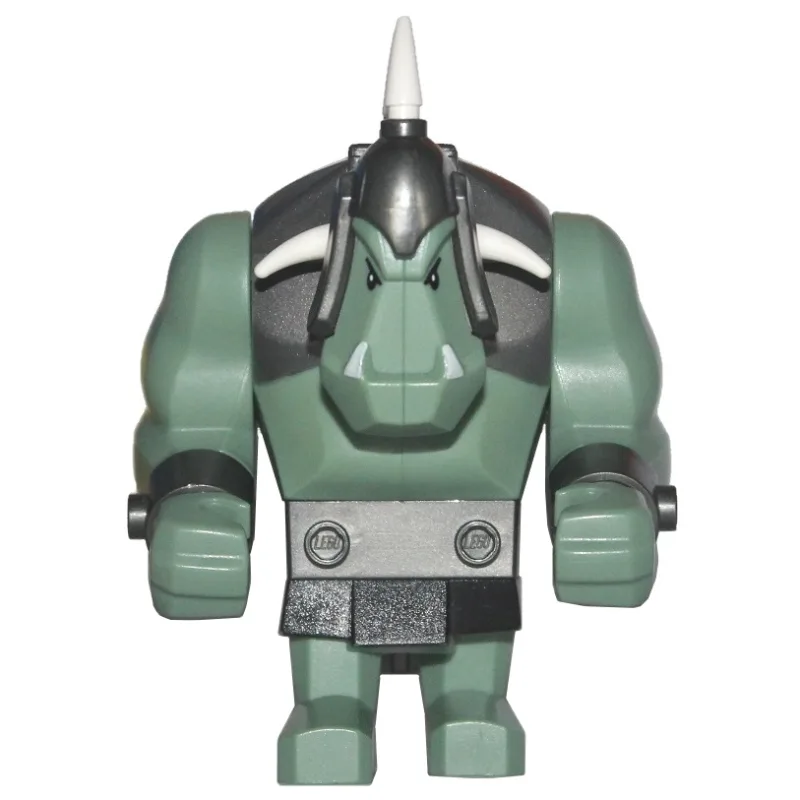 Troll, Sand Green with 5 White Horns (Big Fig) — minifigurine LEGO | Brick Broker