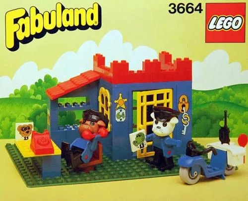 LEGO 3664 Commissariat de police - prix et où acheter | Brick Broker
