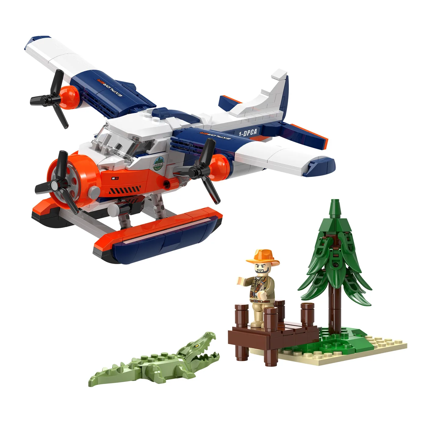 JIESTAR Hydravion de la jungle iBlock (JS-LL303) - prix | Brick Broker